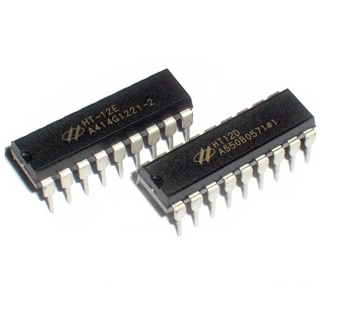 HT12E HT12D Encoder Decoder for RF Modules - Pixel Electric Ltd