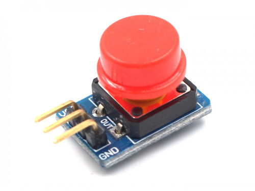 3pin Big Button Key Switch Sensor- 3.5-5V