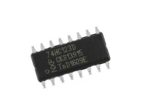 74HC123D - Monostable Multivibrator, SMD IC