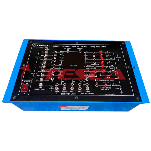 Study of (arithmetic Logic Unit) A. L. U. Chip - 38628