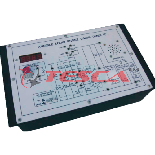 Audible Logic Probe Using Timer IC - Order Code 38667.