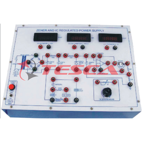 Zener Regulated and IC Regulated Power Supply