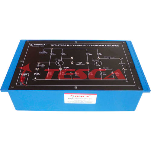 Amplifier Rct Two Stage R-C Coupled Transistor Amplifier Training Board.