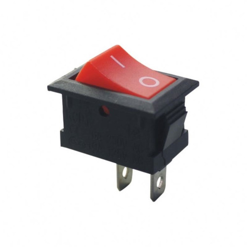 Power Rocker Switch 6A/250V - easy 'ON/OFF' indication.