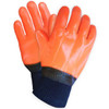 Iceberg™, High Viz Flourescent Orange Double Dipped PVC Glove With 3 Cuff Styles (72 pairs / case)