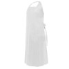 CoverMe™ Vinyl Die Cut Apron - 6 mil, White (72 aprons / case)