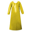 CoverMe™ Polyurethane Gown With Elastic Sleeves - 5.5 mil, Available in White, Blue, or Yellow (12 gowns / case)