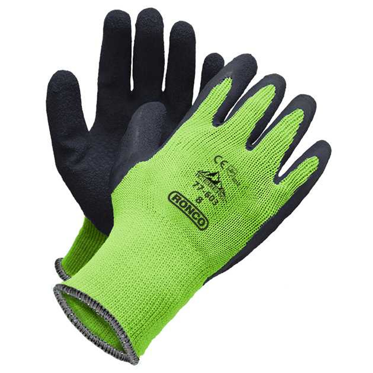 Iceberg™ 77-603, HiViz Latex Palm Coated Glove (72 pairs / case)