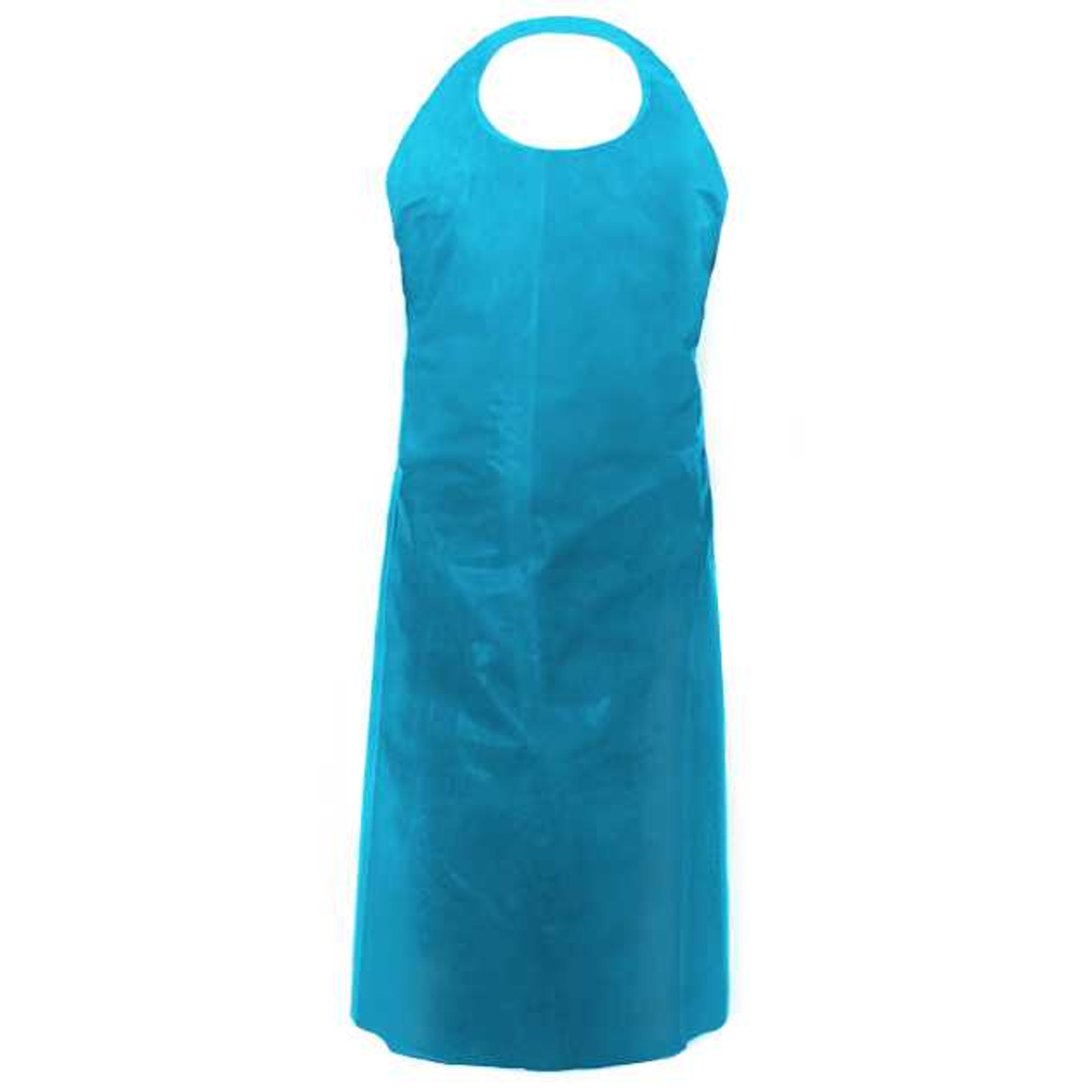 Ronco Care™ PEA2, Polyethylene (PE) Apron - 0.75 mil, Available in White, Blue, or Yellow (1,000 aprons / case)