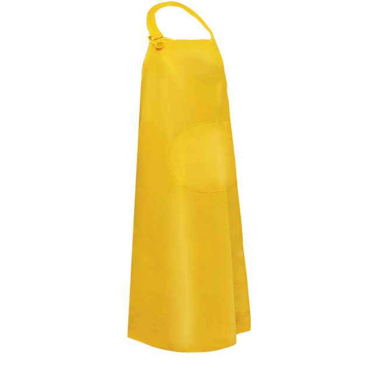 CoverMe™ PVC Apron - 14 mil, Available in Blue or Yellow (24 aprons / case)