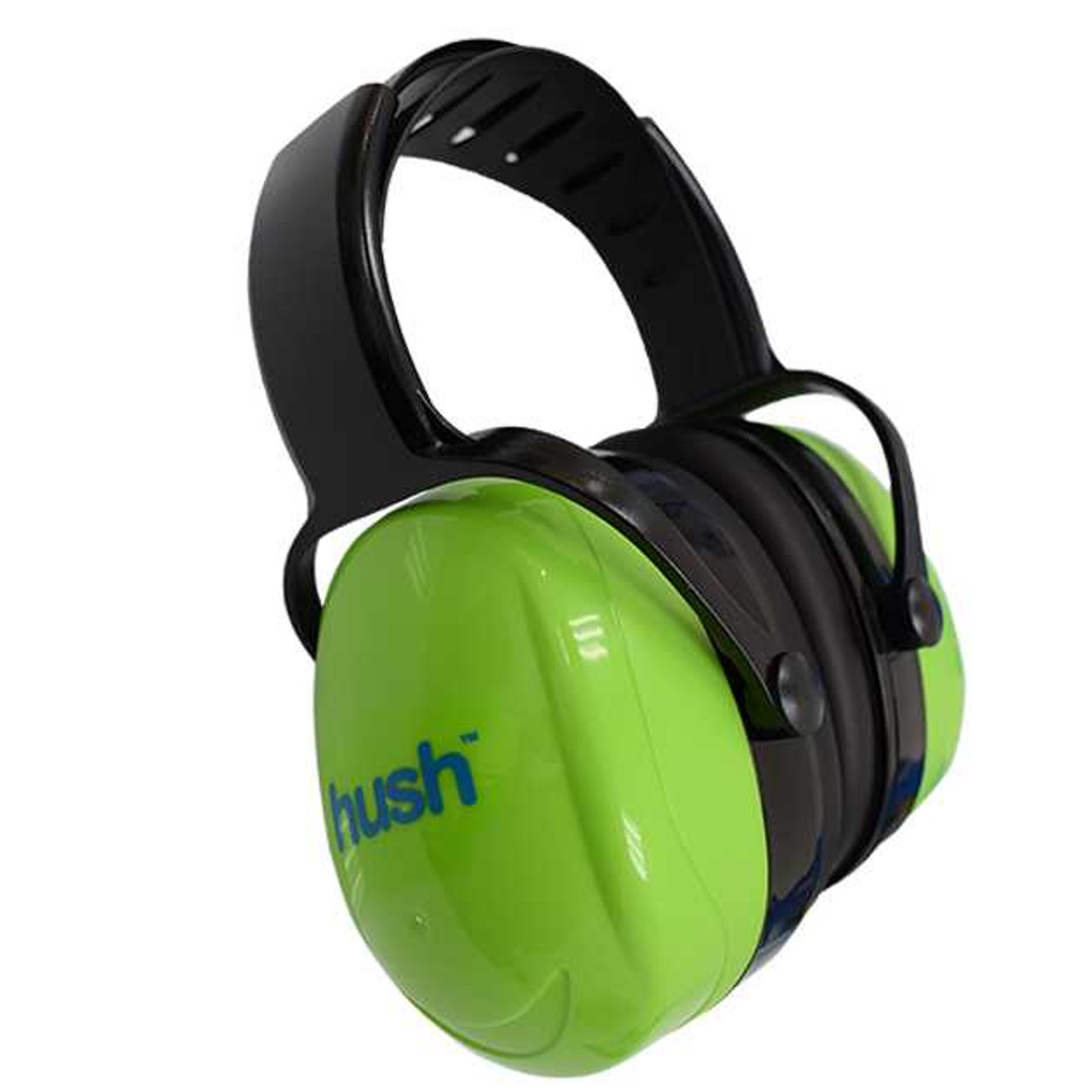 Hush™ 50-443, Dielectric Earmuff, Hi-Viz Green, NRR 28 (20 pairs / case)