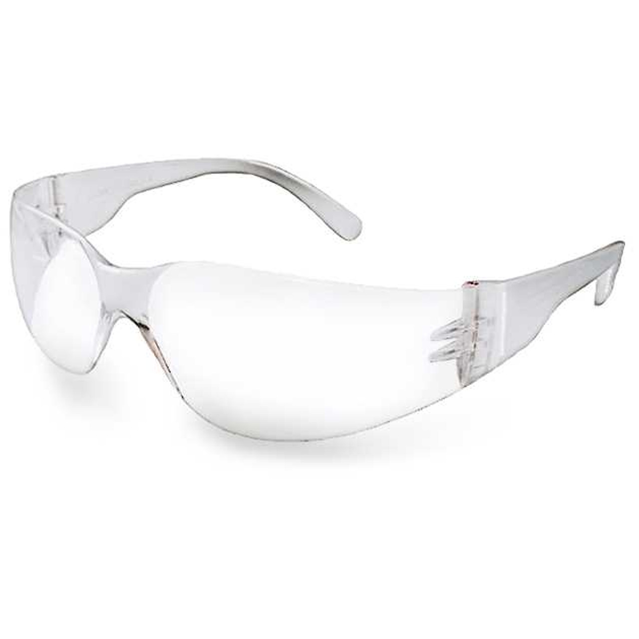 Nova™ E Series, One-Piece Lens Safety Glasses, Scratch Resistant, Available in Clear, Smoke, Amber, and Clear Anti Fog (144 pairs / case)