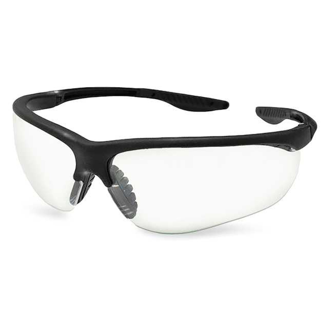 Ronco Safety Glasses-Nova Non-Slip, Clear Lens, One Size