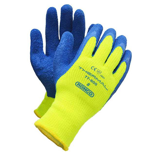 Ronco Thermal Latex Coated Cold Resistant Glove (72 pairs / case) Ronco Thermal Latex Coated Cold Resistant Glove (72 pairs / case)