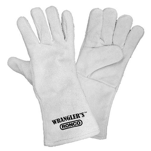 Wrangler's™ Split Leather 5 Finger Welders, Fully Lined (48 pairs / case) Wrangler's™ Split Leather 5 Finger Welders, Fully Lined (48 pairs / case)