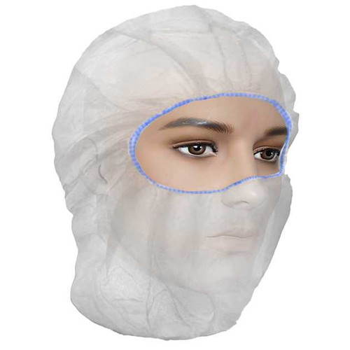 Easy Breezy™ Balaclava, Available in White or Blue (500 balaclavas / case) Easy Breezy™ Balaclava, Available in White or Blue (500 balaclavas / case)