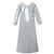 CoverMe™ Polyurethane Gown With Elastic Sleeves - 5.5 mil, Available in White, Blue, or Yellow (12 gowns / case)