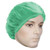 Cova-Cap™ Pleated Bouffant Cap, Available in White, Blue, Yellow, Green, or Pink (1,000 bouffants / case)