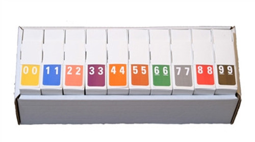 Smead Numeric Label - SLCC Series (Rolls) - 0-9 - Complete Set