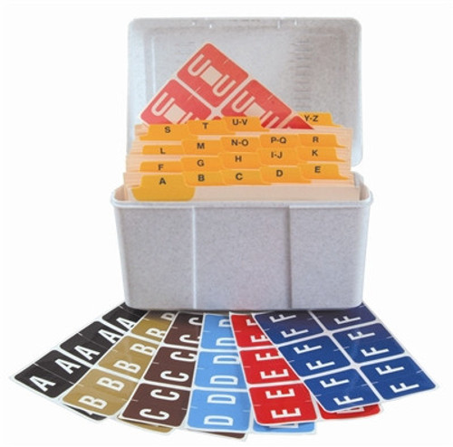 Barkley Systems Alphabetic Labels - ADPK Series (Sheets) - Assorted Labels Refill Pack