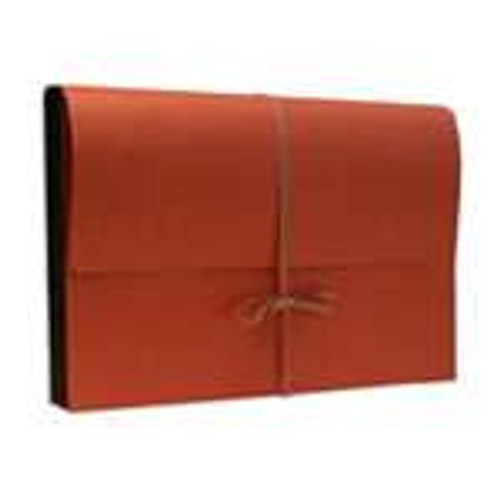 Redweld Expanding Envelope, Cloth Tie Closure, 5 1/4" expansion, legal size 15" W X 10" H  With Paper Gusset, 50/CARTON