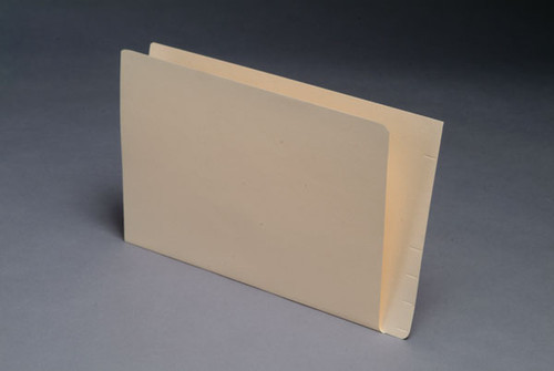 Mini Manila End Tab Folder - 11 Pt. Manila  - Full Cut Single Ply End Tab - 9-1/2" W x 6" H -100/Box