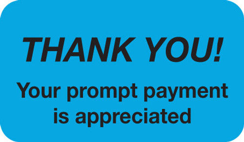 THANK YOU YOUR PRM   -BLUE/BLK