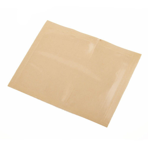 Poly self adhesive pocket, size 2.5" by 3.25". 5 mil poly stock. Packaged 100