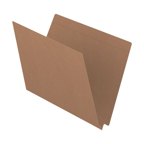 Brown kraft Kardex match letter size reinforced top and end tab folder with tic marks printed on end tab. 11 pt brown kraft stock. Packaged 100/500.