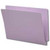 End Tab Colored File Folder w/ Pocket Installed - Letter Size - 14 pt - Lavender - 50/Box