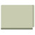 End Tab Pressboard Folder - Tyvek 2" Expansion - Letter Size - 25/Box - Pearl Green