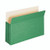 Smead 74226  File Pocket, STRAIGHT-CUT Tab, 3-1/2" Expansion, Legal Size, Green, 25 Per Box (74226)