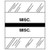 Patient Chart Index Tabs/Labels - "Misc." -  Black - 1/2" H x 1-1/4" W - 100/Pack