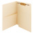 Smead End Tab Pocket Folder with Fastener, Straight-Cut Tab, 1 Pocket, Letter Size, Manila, 50 per Box (34100) - 5 Boxes