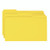 Smead 17934 Legal Size Yellow File Folder, Reinforced 1/3-CUT Tab, Yellow, Total Of 500