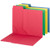 Smead 11905  3-IN-1 Supertab Section Folder, 1/3-CUT Oversized Tab, Letter Size, Assorted Colors, Carton Of 120