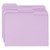 Smead 12434  File Folder, Reinforced 1/3-CUT Tab, Letter Size, Lavender, Total Of 500