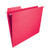 Smead 64096  Fastab Hanging File Folder, 1/3-CUT BUILT-IN Tab, Letter Size, Red, 20 Per Box (64096)