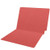 End Tab File Folder - Red - Letter - 11 pt - Reinforced Full End Tab - Fasteners in Positions 2 and 4 - 50/Box