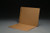 SFI Compatible 17 PT. Brown Kraft End Tab Folders with Fasteners in Positions 1 & 3 - Letter Size - Full Cut End Tab -  50/Box