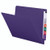 Smead 25420  End Tab File Folder 25420, SHELF-MASTER Reinforced STRAIGHT-CUT Tab, Letter, Purple