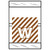 Col'R'TAB Top Tab Alpha Labels - 82050 Series - Letter 'W' -  Brown - 1-1/2" H x 1" W - Labels on Sheets - 100/Pack