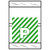 Col'R'TAB Top Tab Alpha Labels - 82050 Series - Letter 'P' - Light Green - 1-1/2" H x 1" W - Labels on Sheets - 100/Pack