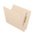 14 PT. Manila End Tab Folder, Full Cut Reinforced End Tab, Letter Size, Fasteners In Positions 2 & 4, 50/BOX