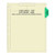 Medical Use Arts Press Match Colored Side Tab Chart DIVIDERS- "HOSPITAL RECORDS", Light Green Tab In Position 2, 100/PACK