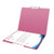 Pink Letter Size Top Tab Single Ply Folders with 1/3 Cut Assorted Tabs, 11 pt Pink Stock, 100/Box (S-30503-PNK)