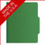 Moss Green Letter Size Top Tab Classification Folder With 2" dark green tyvek expansion and 2" Bonded Fasteners On Inside Front And Inside BACK. 25 Pt Type 3 Pressboard Stock, 25/BOX