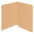 Tan Kardex match letter size reinforced top and end tab folder with tic marks printed on end tab. 11 pt tan stock. Packaged 100/500.