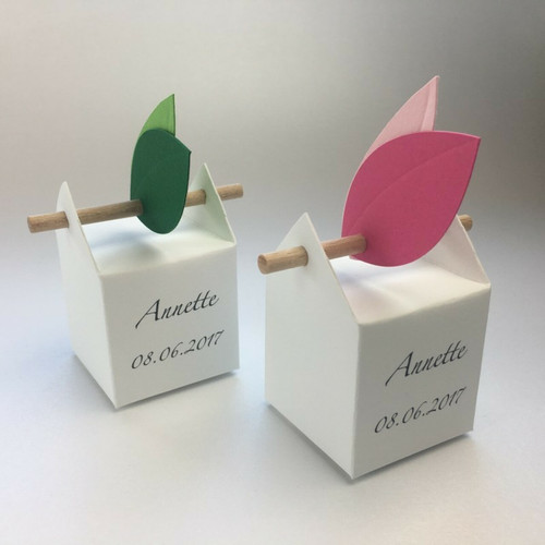 Kit de boîtes à dragées champêtre personnalisé Kit de boîtes à dragées champêtre personnalisé