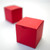 Cube simple couleur rouge suisse Cube simple couleur rouge suisse